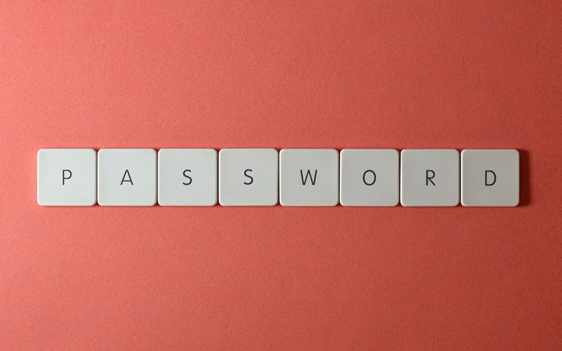 Password spelled out in letter