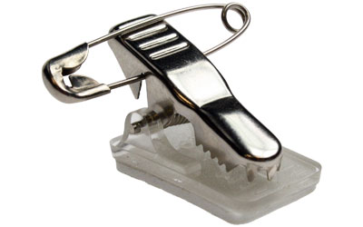 Metal stick on clips