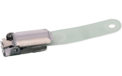 Strap clips for badges and holders