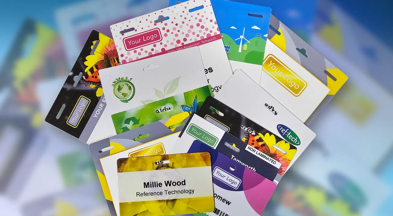 A collection of various badges