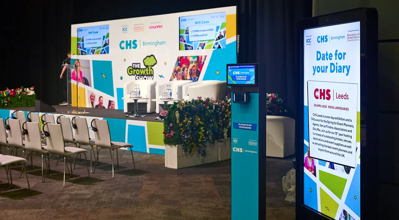 ScanPod in conference hall