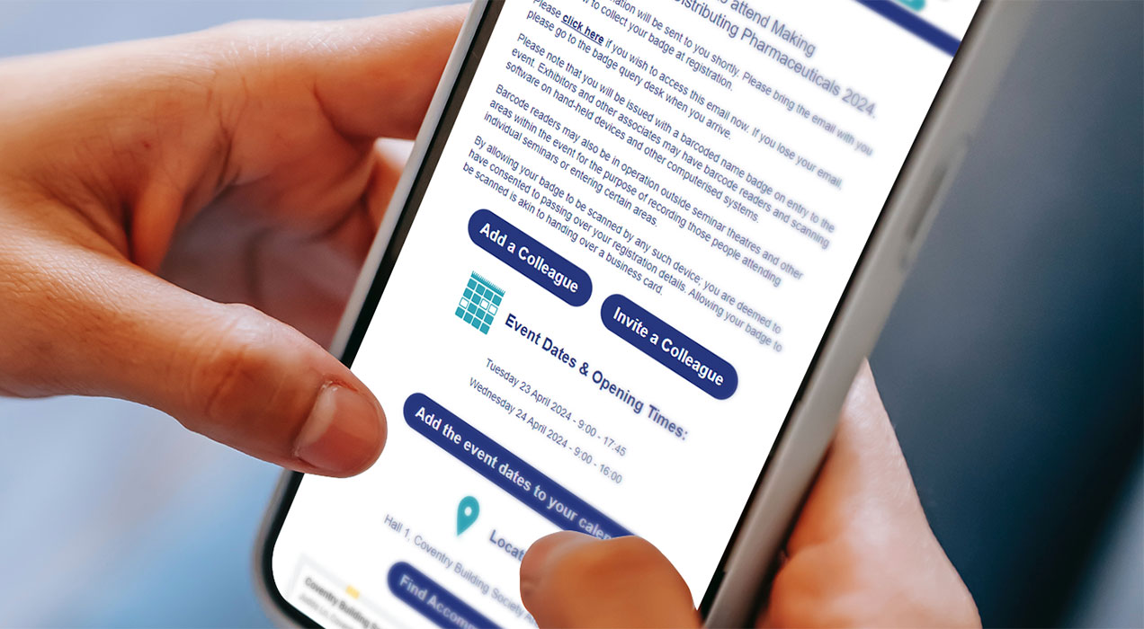 Guest invitation process used on mobile
