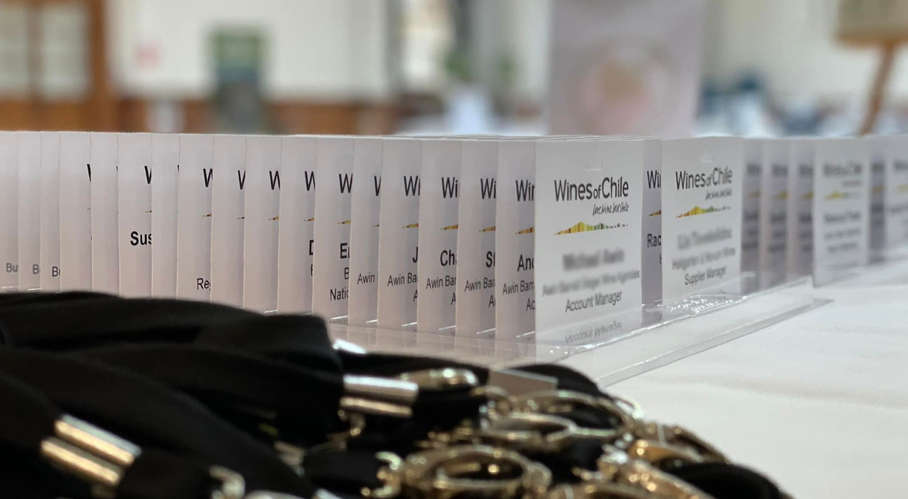 Printed badges and lanyards