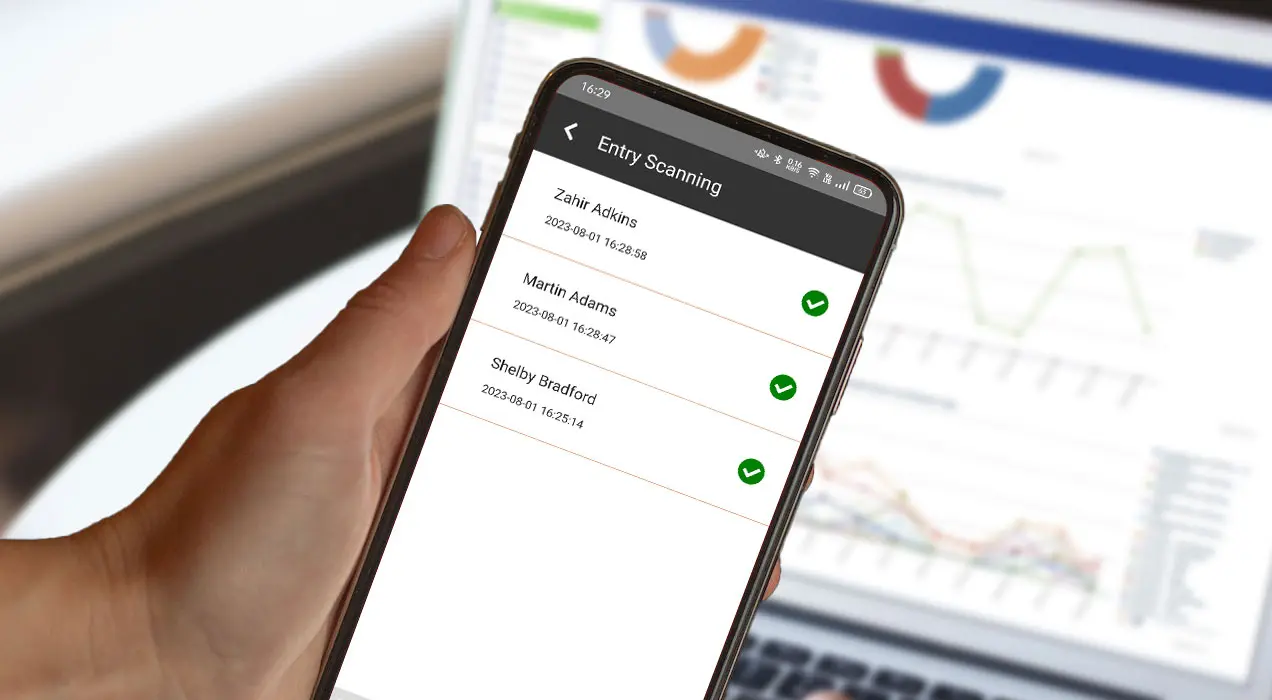 Mobile entry scanning